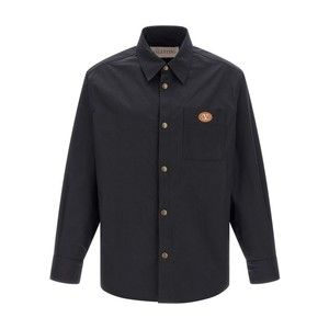 Valentino Garavani Shirt-Style Nylon Jacket - NWT